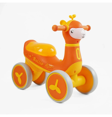 Велобіг JOY 4-х колісний JS-77300 (1) колеса PU, рама пластик, УКРАЇНСЬКЕ ОЗВУЧУВАННЯ та підсвічування, в коробці