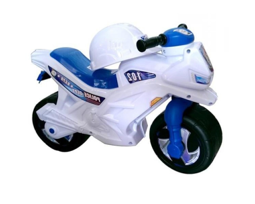 МОТОЦИКЛ 2-х колісний в комплекті білий