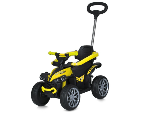 Квадроцикл M 5782EBLR-6 2,4Gрадіок.,3в1(кат.-толокар,бат.ручка),1*6V4AH,1*35W,муз,світло,MP3,TF,жов.