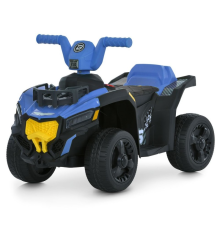 Квадроцикл M 6237EBLR-4,2,4G радіок.,2в1(кат.-толок.),1*6V7AH,2*35W,MP3,USB,BT,EVA,муз.,світло,синій