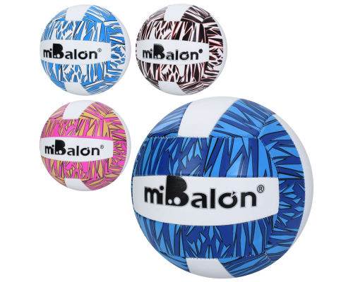 М'яч волейбольний MS 4862 офіційний розмір, ПВХ, 240-260г, 4 кольори, у пакеті