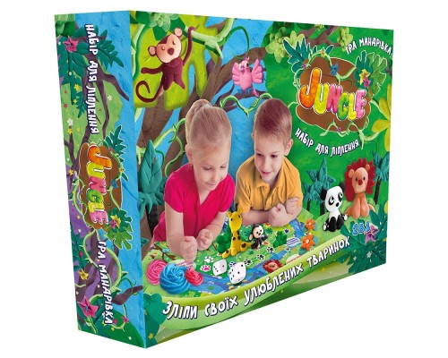 Набір для ліплення 71704 (рос) "Jungle", в кор-ці 29,5-23-6,5см