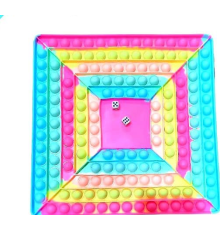 Сенсорна Іграшка Антистрес для Ігри з Кубиками 30 * 30CM  (Pop it)