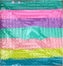 Сенсорна Іграшка Антистрес для Ігри з Кубиками 40 * 40CM (Pop it)