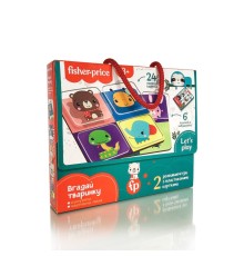 Гра з пластиковими картками "Fisher Price. Вгадай тваринку" VT2100-10 (укр)