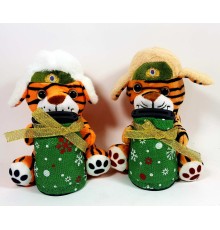 Скарбничка м'яка "Тигр" 16cm * 12cm * 12cm