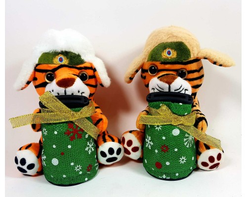 Скарбничка м'яка "Тигр" 16cm * 12cm * 12cm