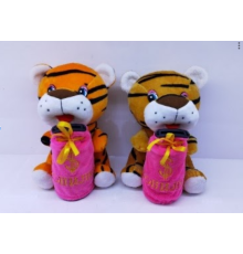 Скарбничка м'яка "Тигр" 22cm * 14cm * 13cm