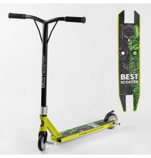 Самокат трюкових Best Scooter 57870 (1) HIC-система, Пегі, алюмінієвий диск і дека, колеса PU d-110 мм, ширина керма - 52 см, висота - 83 см, в коробці