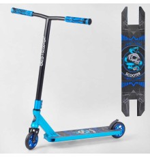 Самокат трюковий BS-9902 Best Scooter (4) HIC-система, алюмінієвий диск та дека, АНОДОВАНЕ ФАРБУВАННЯ, колеса PU, d=110 мм, ширина керма - 58 см, в коробці