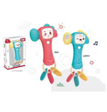 Молоточок 668-128 (72) звуки, мелодії, підсвічування, прорізувачі, в коробці