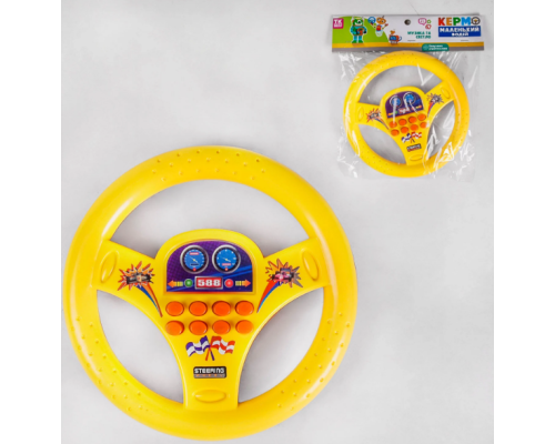 Кермо 71404 (120) "TK Group" озвуч.укр.мовою, на батарейках, звук, пісні, вірші, у кульку