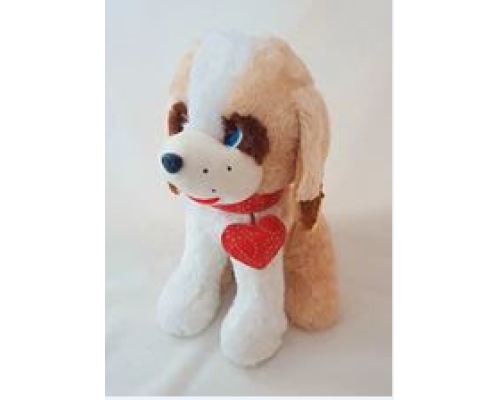 Собачка з нашийником сердечко 175545