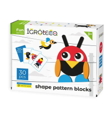 Гра розвивальна Дерев'яна фігурна мозаїка 30 ел.