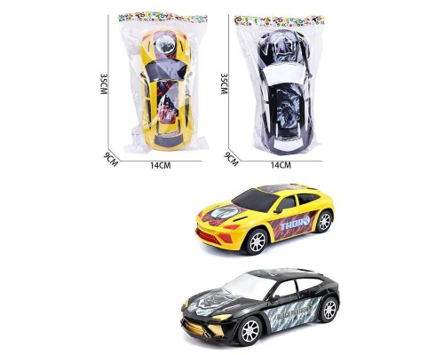 Машинка G 63 (60/2) "Хетчбек", 2 види, інерція, 1шт в кульку [Кулек]