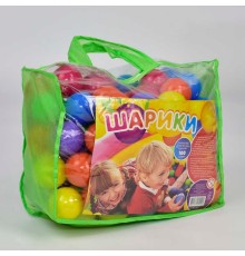 гр Кульки ""80 мм м'які"" 12024 (3) в сумці 100 шт. ""M Toys""