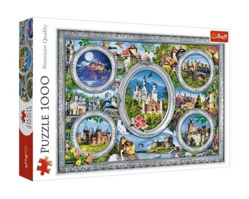 Пазли - (1000 елм.) - "Замки світу" / Trefl