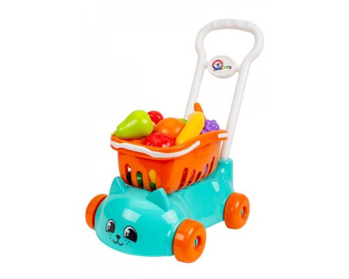 гр Іграшка ""Візка"" 7570 (3) ""Technok Toys"", 16 продуктів, в коробці