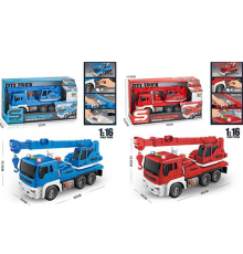 Будтехніка JS105AB інерц., кран, 2 кольори, муз., світло, кор., 33-17,5-13 см.