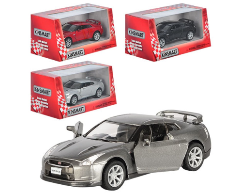 Машинка KT 5340 W мет.,інерц., 1:36, гумові колеса, відчин. двері, 4 кольори, кор., 16-7,5-8 см.