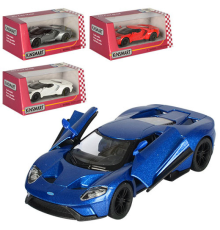 Машинка KT5391W мет., інерц.,1:38, відчин. двері, гумові колеса, 4 кольори, кор., 16-7-8 см.