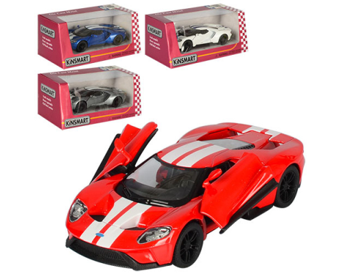 Машинка KT5391WF мет., інерц.,1:38, відчин. двері, гумові колеса, 4 кольори, кор., 16-7-8 см.