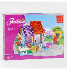 Конструктор AUSINI 24715 (12/2) 424 деталі, “Fashion Girls”, будиночок, в коробці