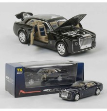 Машина металева EL 8737 (36) ""Auto Expert"", 2 кольори, 1:24 масштаб, світло, звук, інерція, відчиняються двері, в коробці