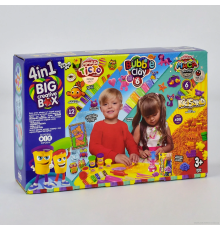 Набір для ліплення "4 в 1 Big creative box" BCRB-01-01U УКР. (4) "Danko Toys"