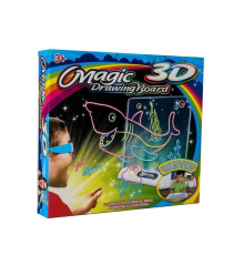 Дошка для малювання з 3D-ефектом ігровий набір Toy Magic 3D Морський світ