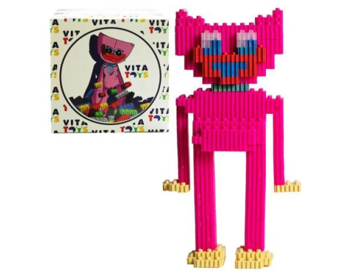 Іграшка-конструктор дитяча "Пікселі" Кісі Місі (1,5)