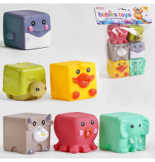 Сенсорні кубики 2021-1 (96/2) 6шт в пакеті