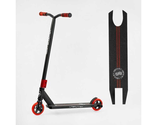 Самокат трюковий LR-71405 Best Scooter ""LineRunner"" (1) HIC-система, ПЕГИ, алюмінієвий диск і дека, колеса PU, d = 110мм, ширина керма - 52 см, в коробці