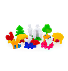 «Ферма  №2» арт. 115/16 (22 деталі) відро 3 л, Набір дитячий. Бамсик