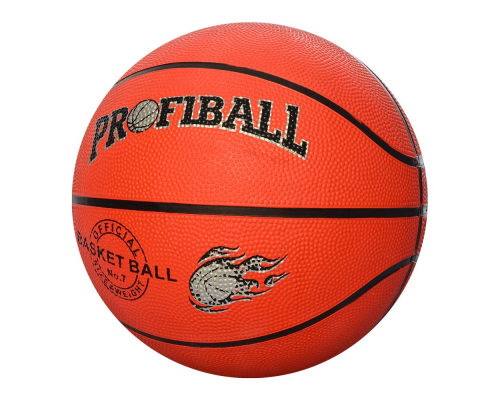 М'яч баскетбольний PROFIBALL VA 0001 розмір 7, гума, 8 панелей, малюнок-друк, 510г. М'яч баскетбольний PROFIBALL VA 0001 розмір 7, гума, 8 панелей, малюнок-друк, 510г.
