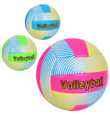 М'яч волейбольний MS 3624 офіційний розмір, ПВХ, 260-280 г, 3 кольори, кул.