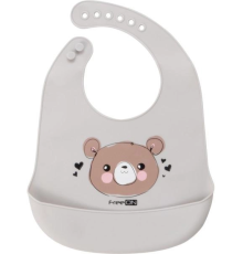 Слинявчик FreeON Тварини, сірий ведмедик