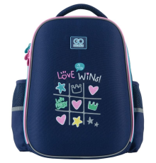 Рюкзак GoPack Education напівкаркасний 165M-2 Love wins!