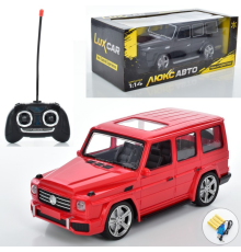 Джип M 4923 1:14, радіокер., акум., гумові колеса, USB, 2 кольори, кор., 35,5-17-14 см.