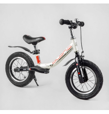 Велобіг Corso "Alpha Sport" 57200 (1) сталева рама, надувні колеса 12", ручне гальмо, підніжка, крила, дзвіночок, в коробці