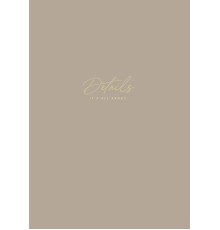 Зошит для записів, інтегральна, А4/80арк., у клітинку, кремовий блок, 70г/м2, мат. ламінація + тиснення, MonAmi