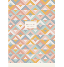 Зошит для записів, інтегральна, А4/80арк., у клітинку, кремовий блок, 70г/м2, софт тач + виб УФ, MonAmi