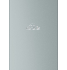 Зошит для записів, інтегральна, А4/80арк., у лінію, кремовий блок, 70г/м2, мат. ламінація + тиснення, MonAmi