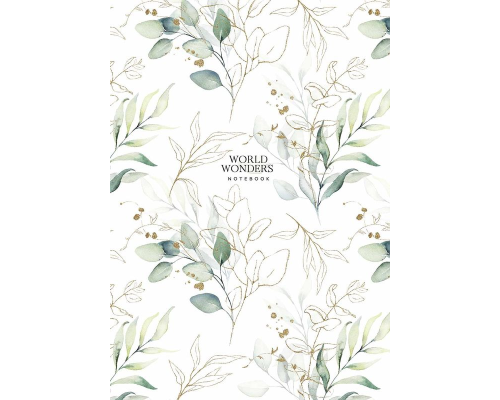 Зошит для записів, інтегральна, А4/80арк., у лінію, кремовий блок, 70г/м2, мат. ламінація, MonAmi