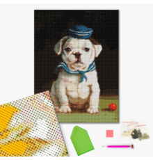 Алмазна мозаїка: Бульдог ©Lucia Heffernan 40х50
