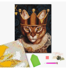 Алмазна мозаїка: Король сердець ©Lucia Heffernan 40х50