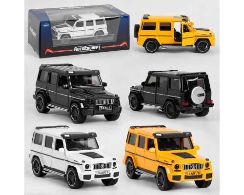 Джип EL 1208 (36) ""Auto Expert"" 3 кольори, металопластик, 1:24, інерція, світло, звук, відкриваються двері, в коробці, ВИДАЄТЬСЯ ТІЛЬКИ МІКС ВИД