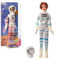 Лялька DEFA 8460-BF космонавт, 2 кольори, лист, 15,5-33-6 см.