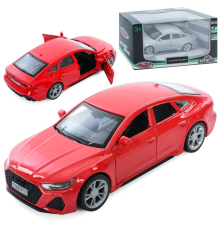 Машина AS-3072 АвтоСвіт, 1:43, Audi, мет.,інерц.,відчин.двері,гум.колеса,2 кольори,кор.,14,5-7-6,5см