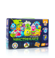 Гра настільна з липучками "Монстроманія" VT8044-23 укр (14) "Vladi Toys"